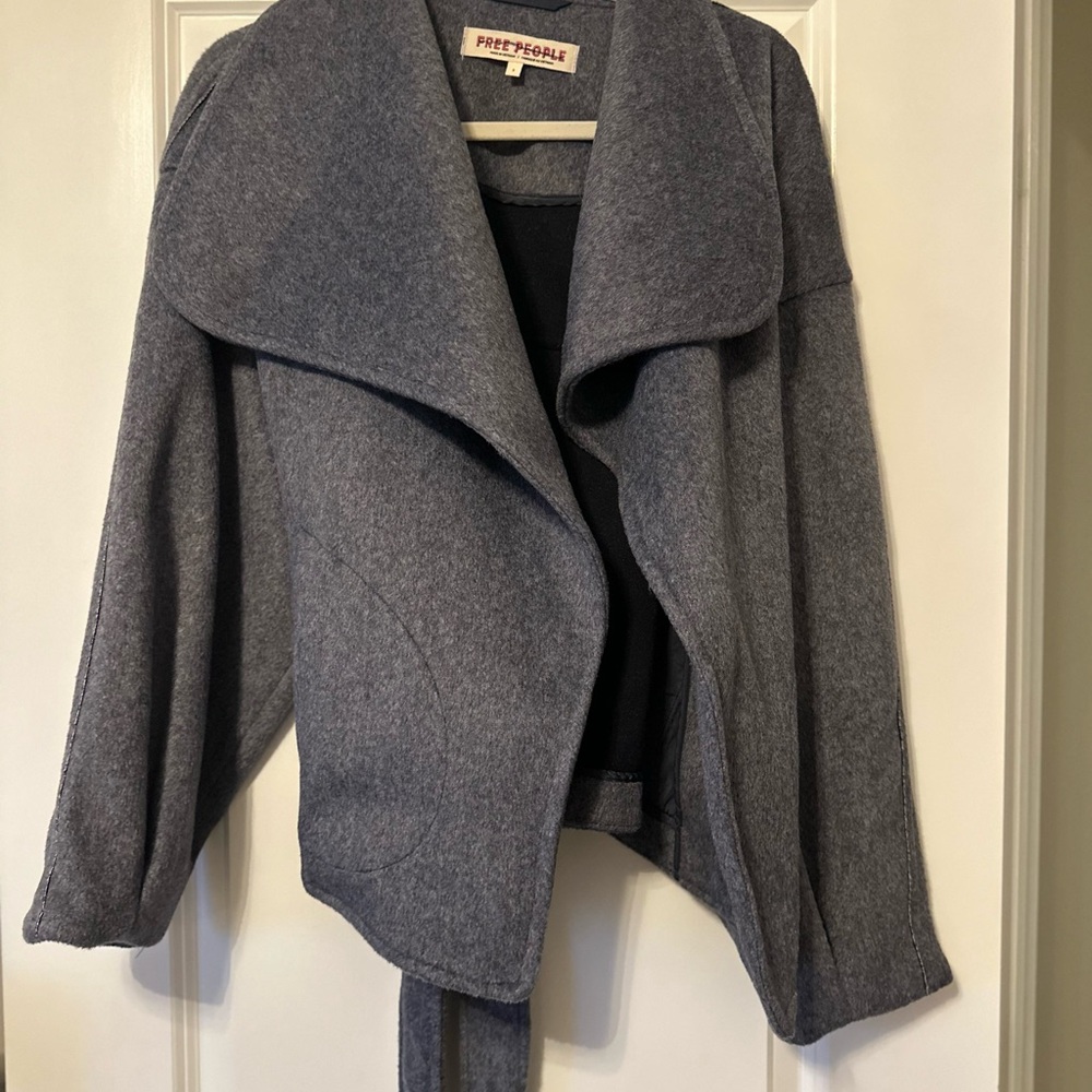 Free People Blue coat